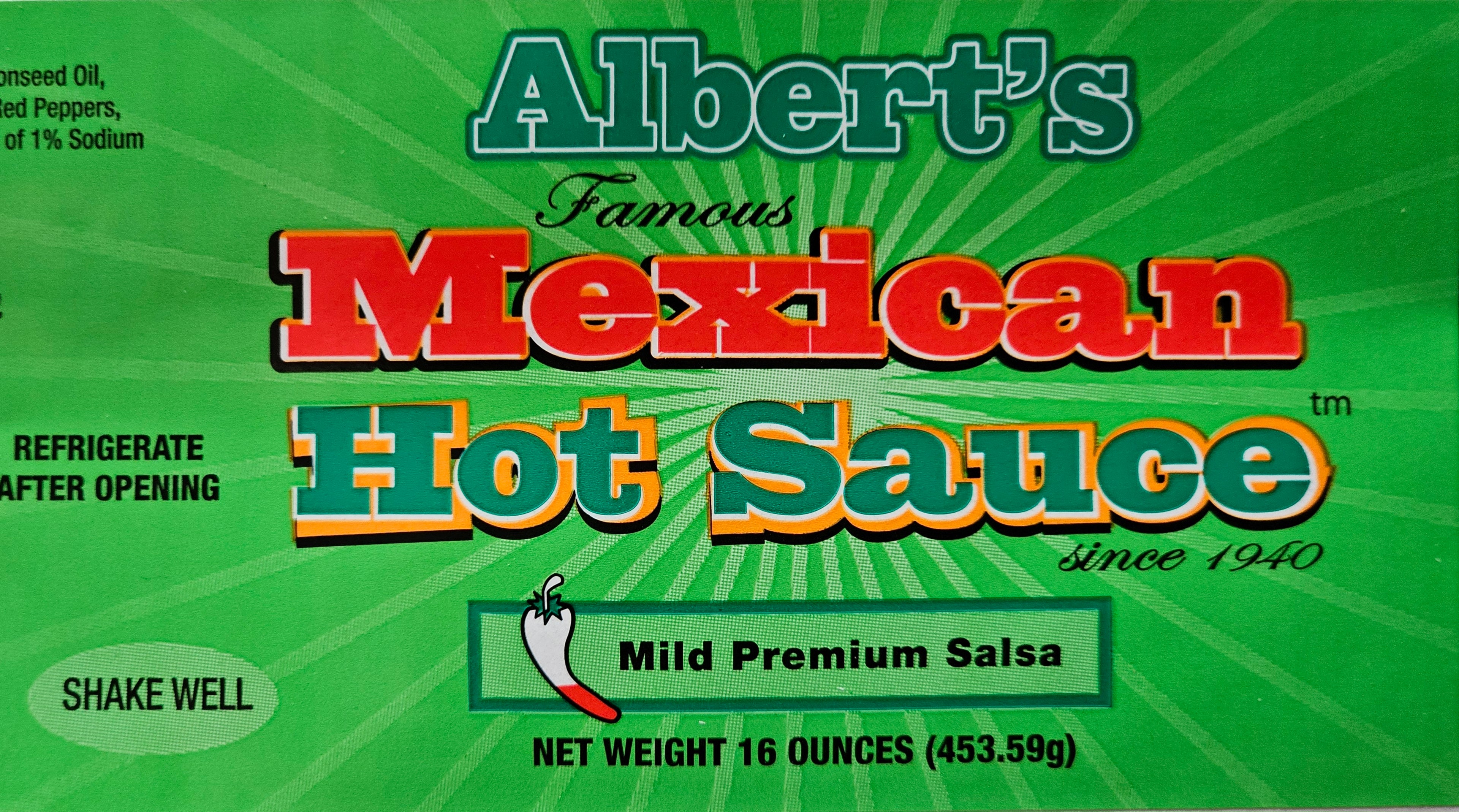 Albert's Famous Mexican Hot Sauce (Mild)